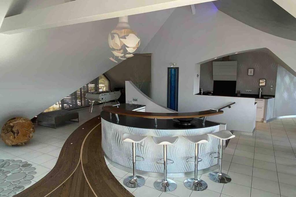 Appartement D'Exception Avec Vue Mer Gicquel Екстериор снимка