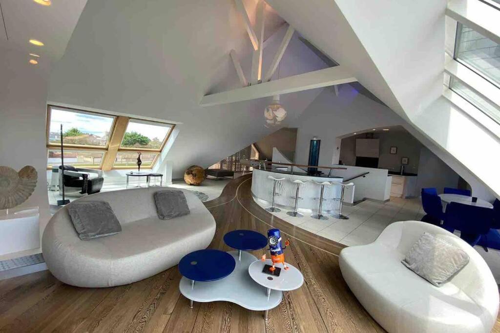 Appartement D'Exception Avec Vue Mer Gicquel Екстериор снимка