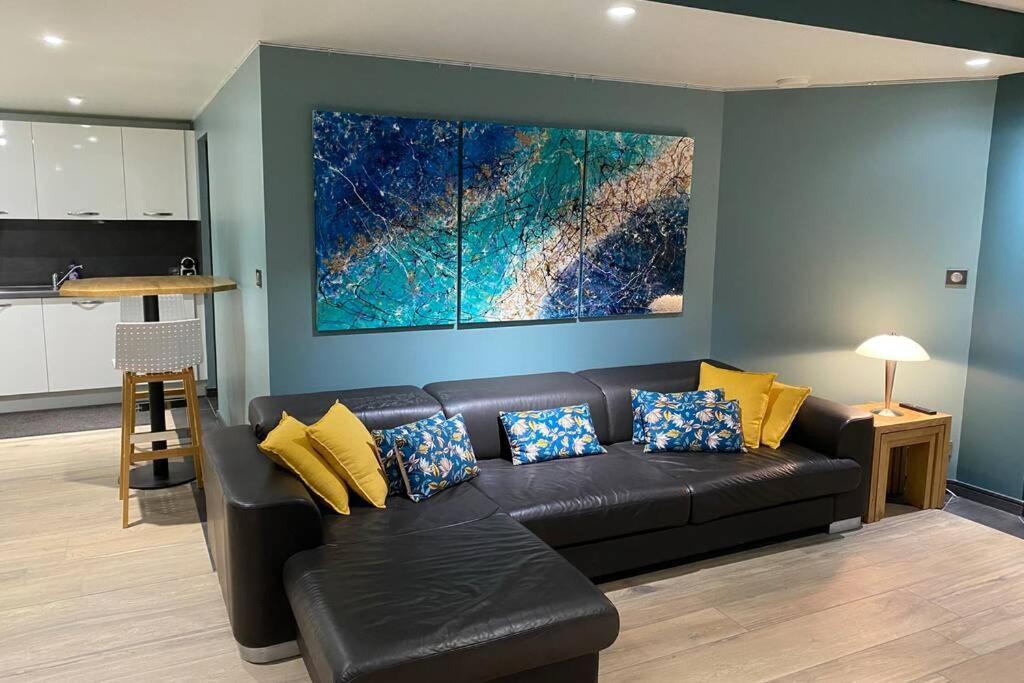 Appartement D'Exception Avec Vue Mer Gicquel Екстериор снимка